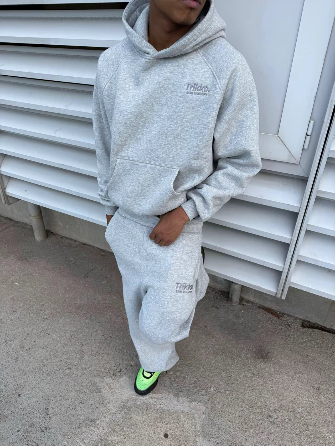 SET Trikko UNISEX (BLACK-GREY)