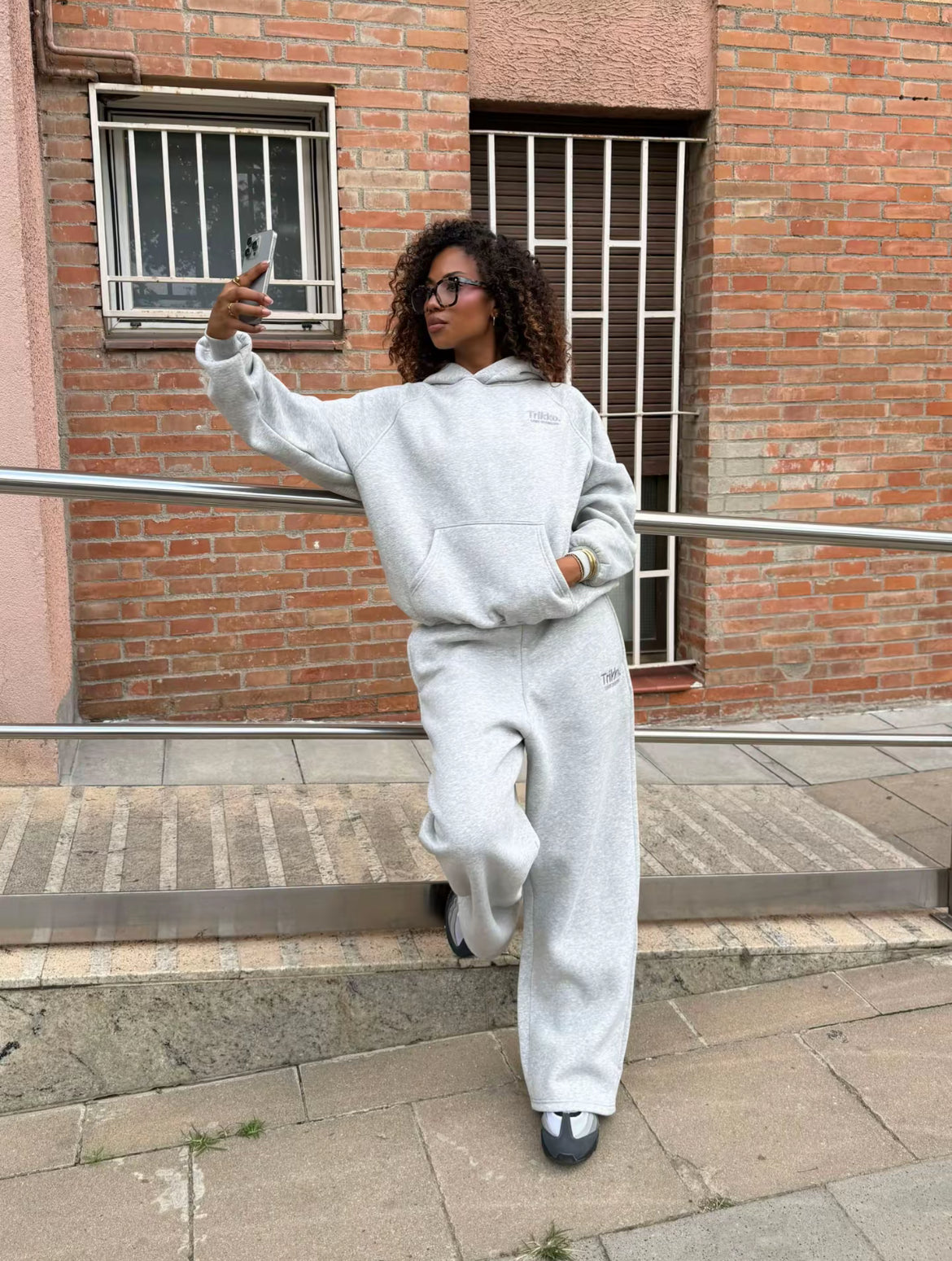 SET Trikko UNISEX (BLACK-GREY)