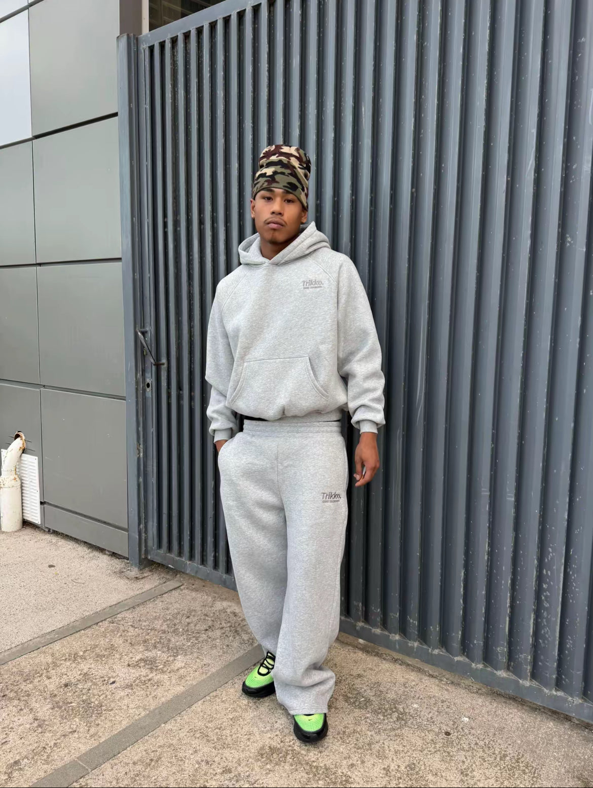 SET Trikko UNISEX (BLACK-GREY)